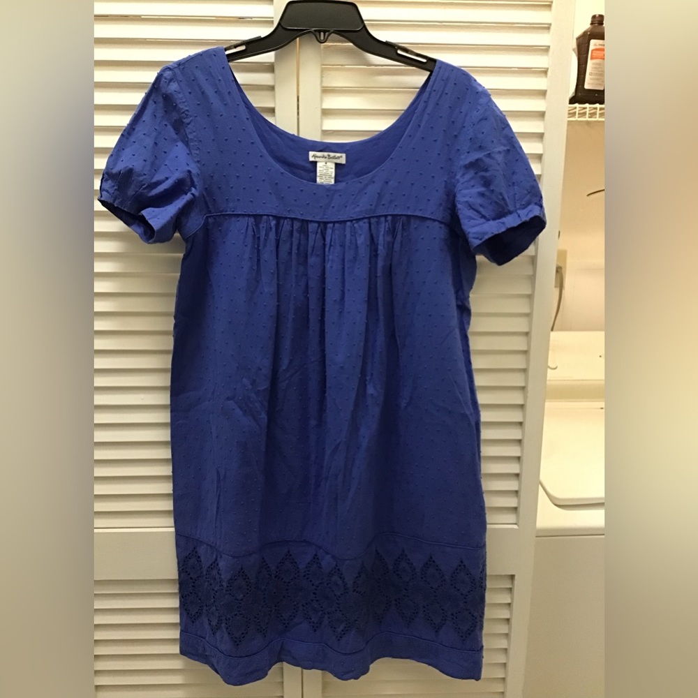 Eyelets 100% Cotton vintage dress